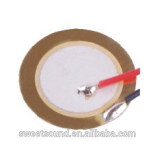 Fábrica de guangdong cerámica piezo 12mm 9,0 kHz fino y ligero piezo